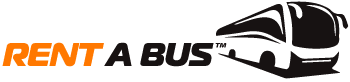 Firmamerki Rent a Bus – þjónusta fyrir rútuleigu.